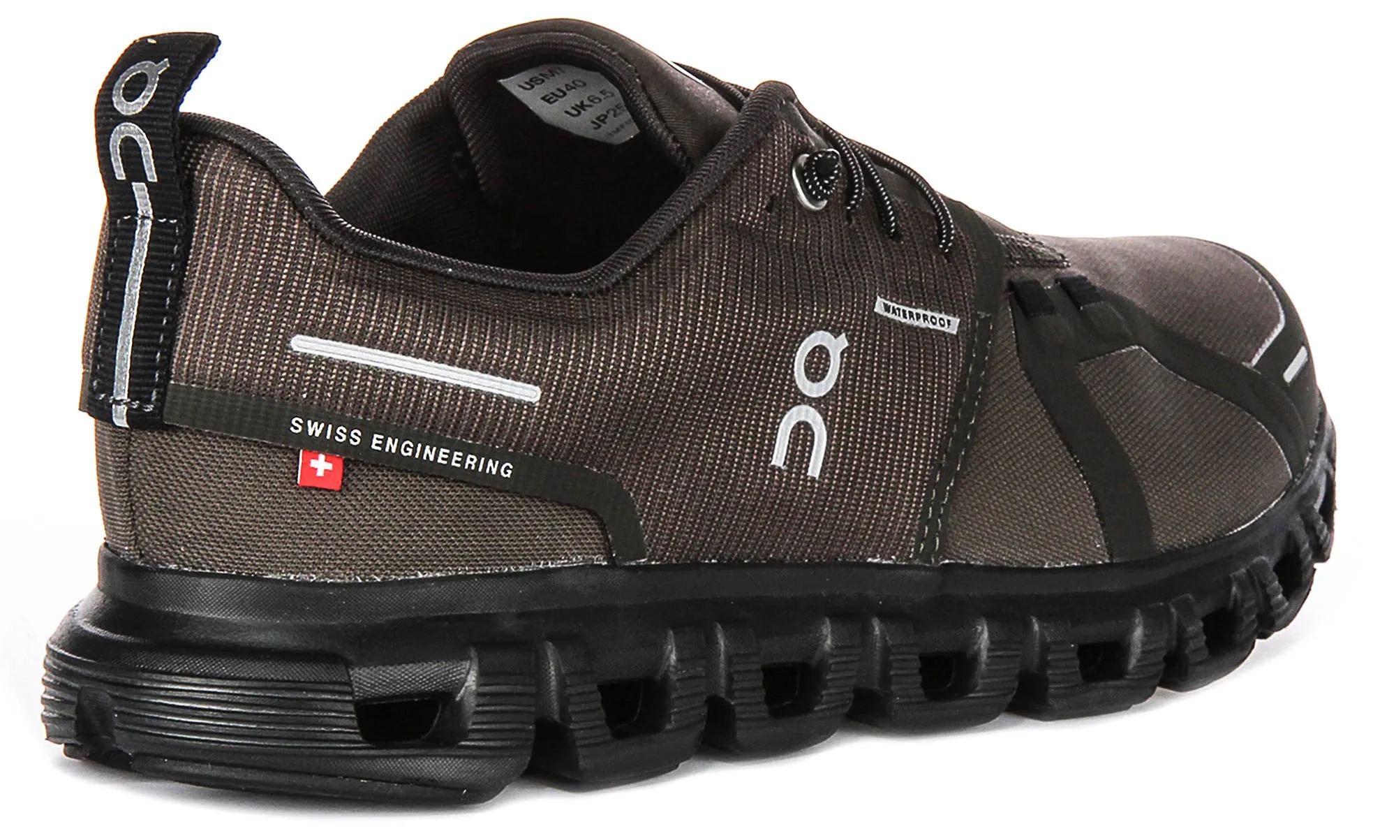 On Running Cloud 6 Wp In Black Charcoal For Men