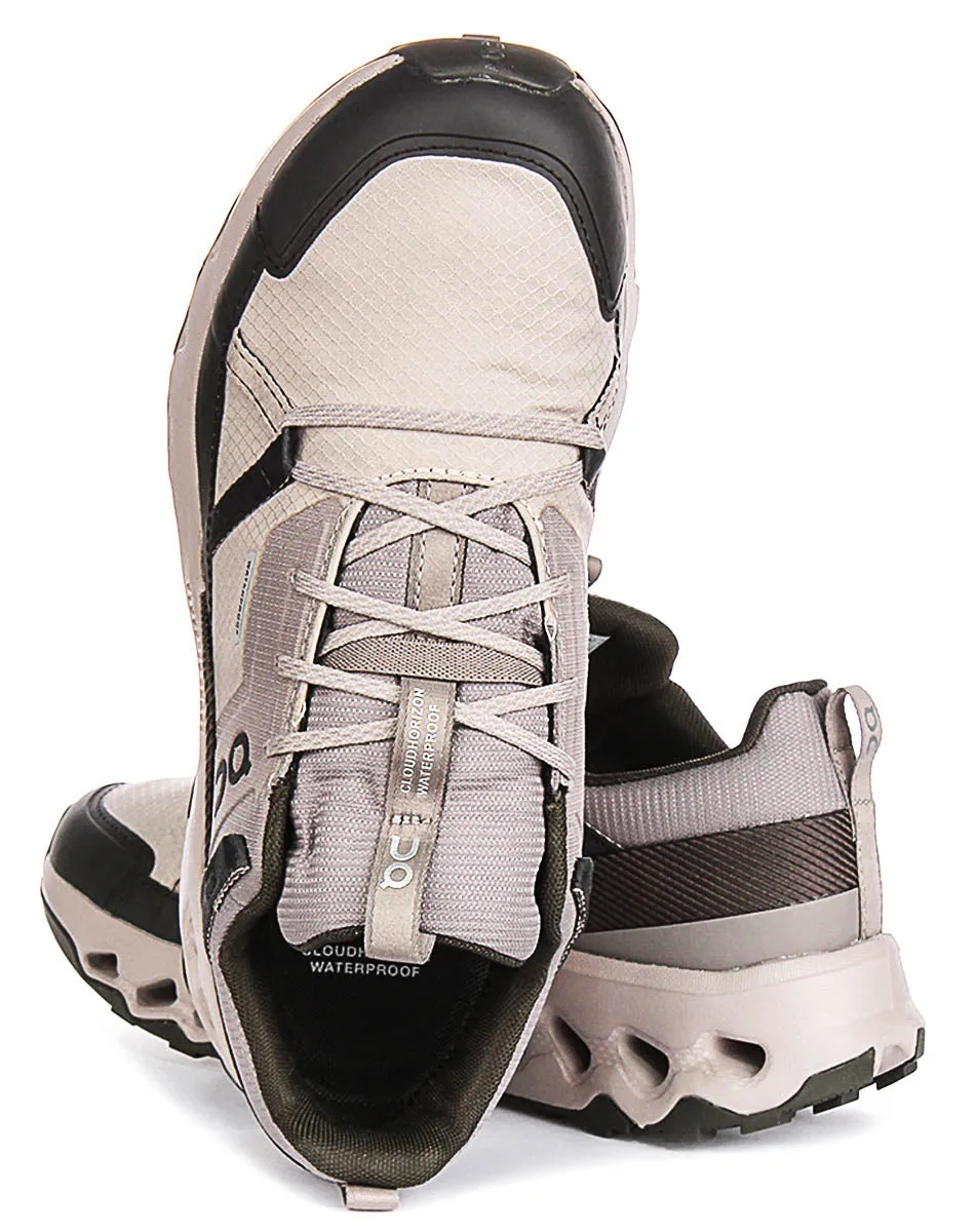 On Running Cloudhorizon Waterproof In Grey For Women