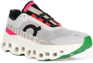 On Running Cloudmonster In Ivory For Women