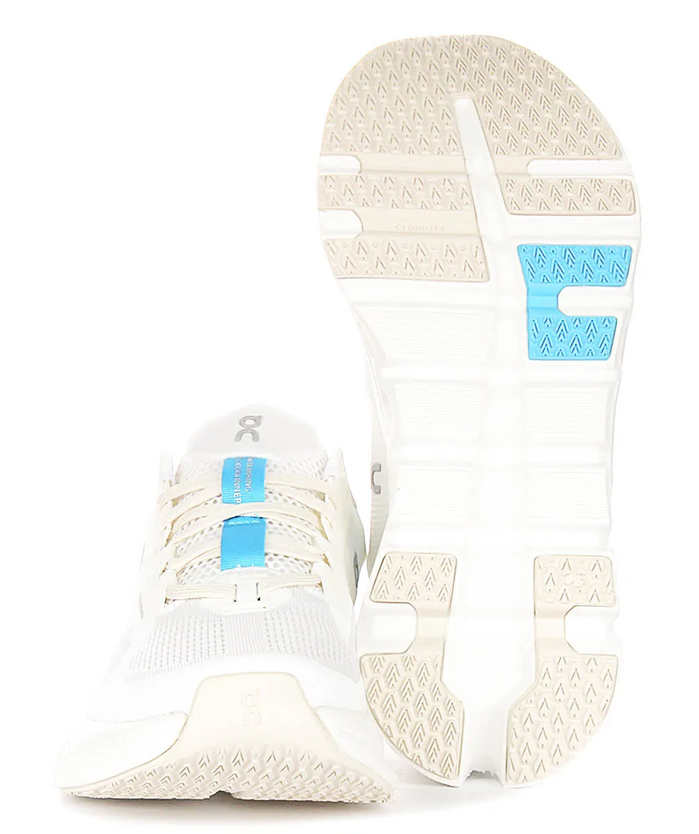 On Running Cloudrunner 2 In White Blue For Women