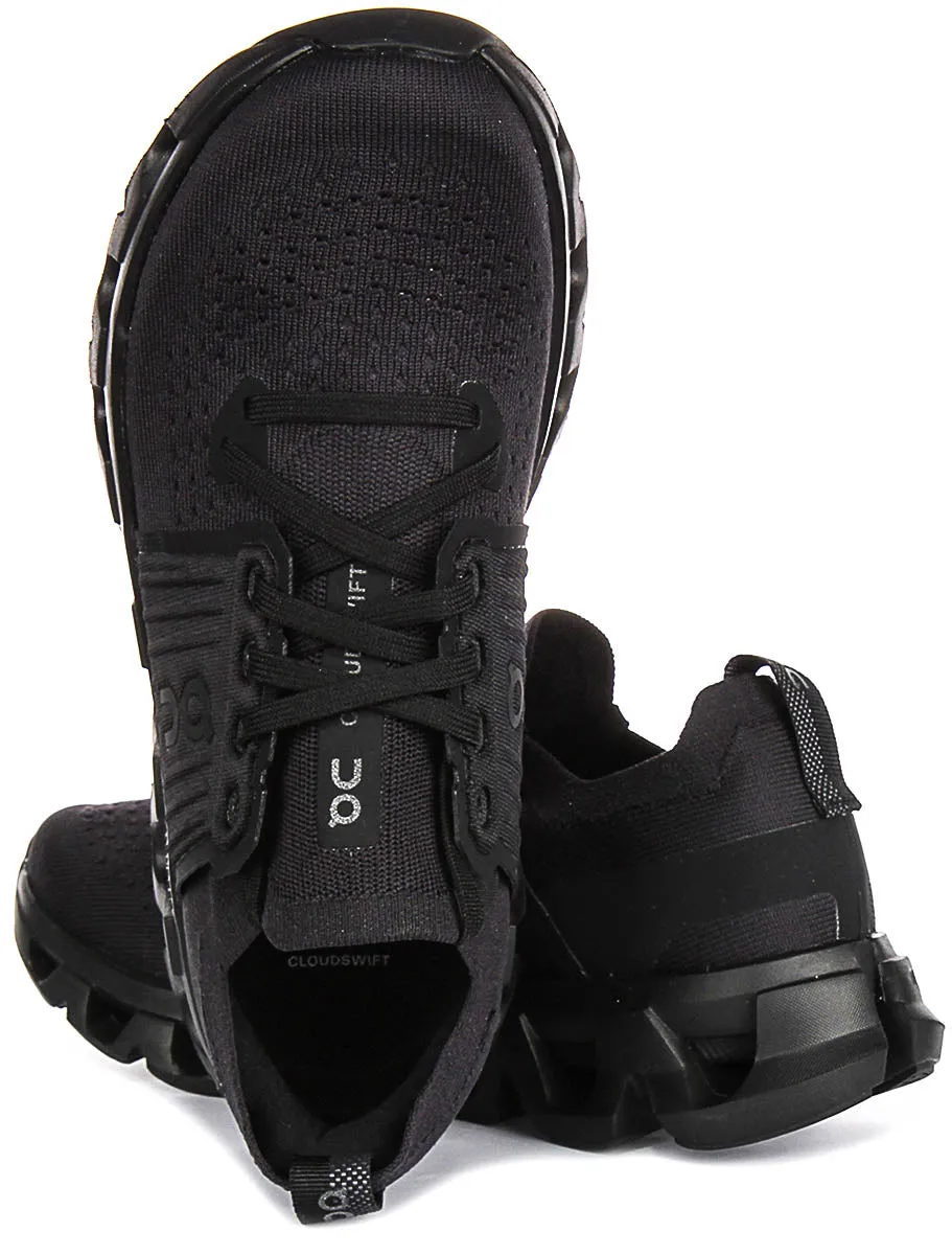 On Running Cloudswift 4 In All Black For Men