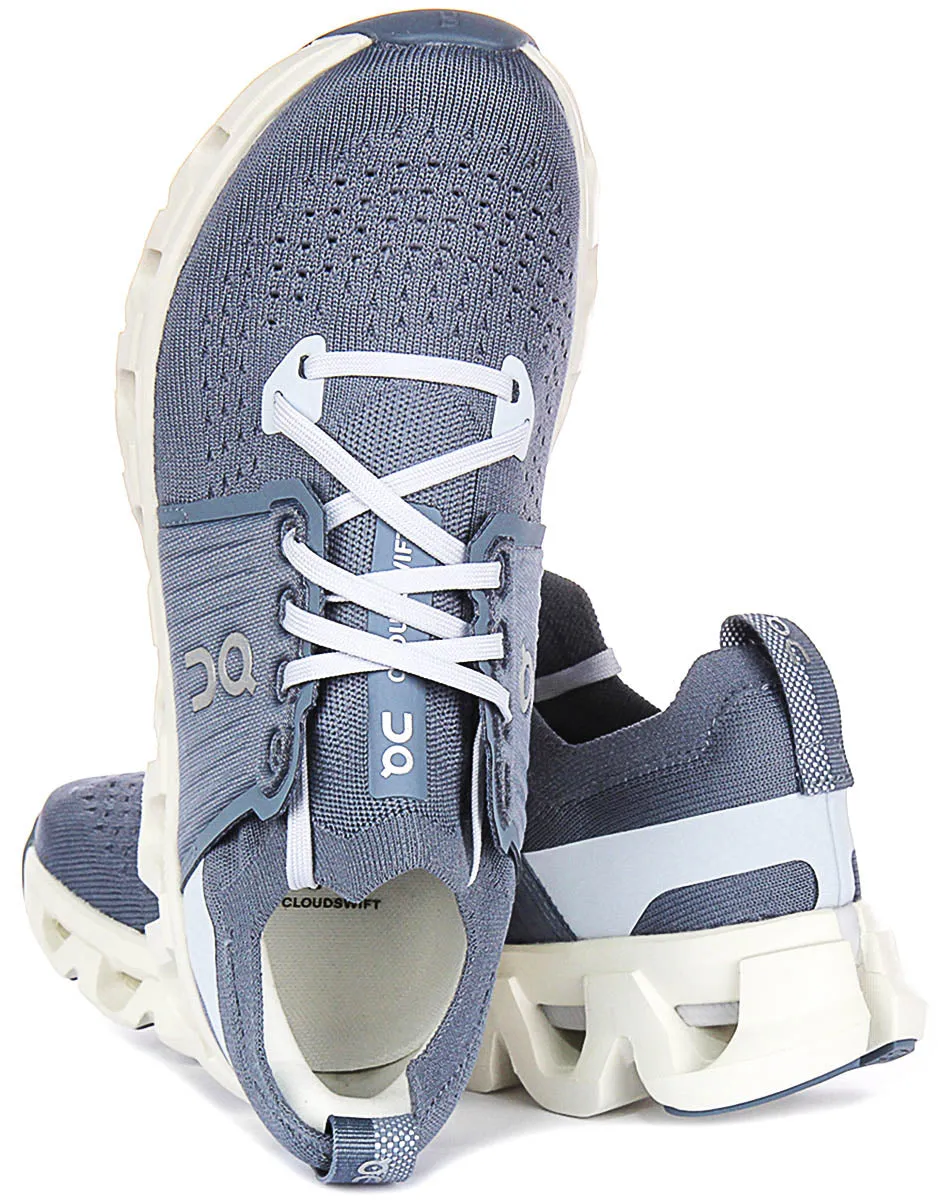 On Running Cloudswift 4 In Blue White For Women