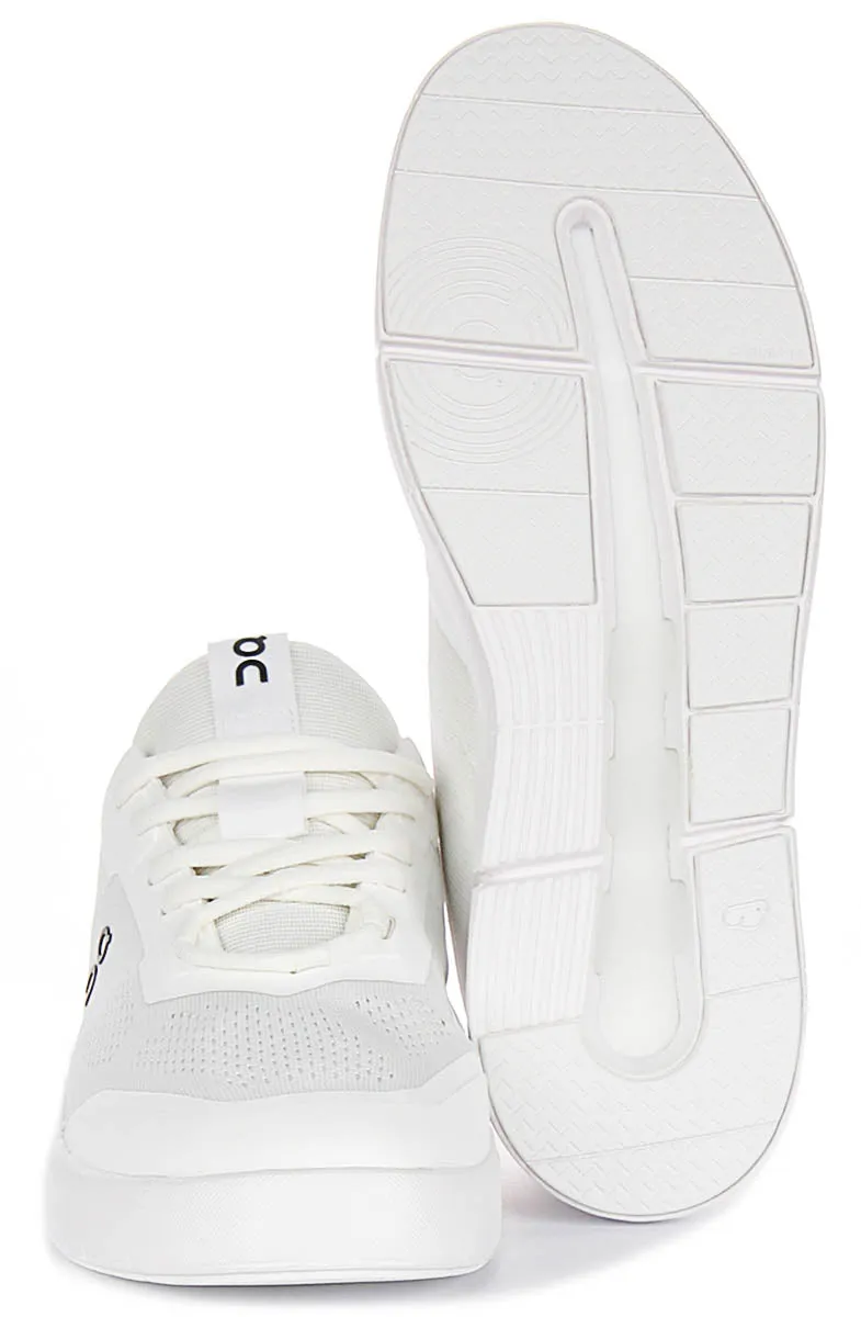 On Running The Roger Spin In White For Men