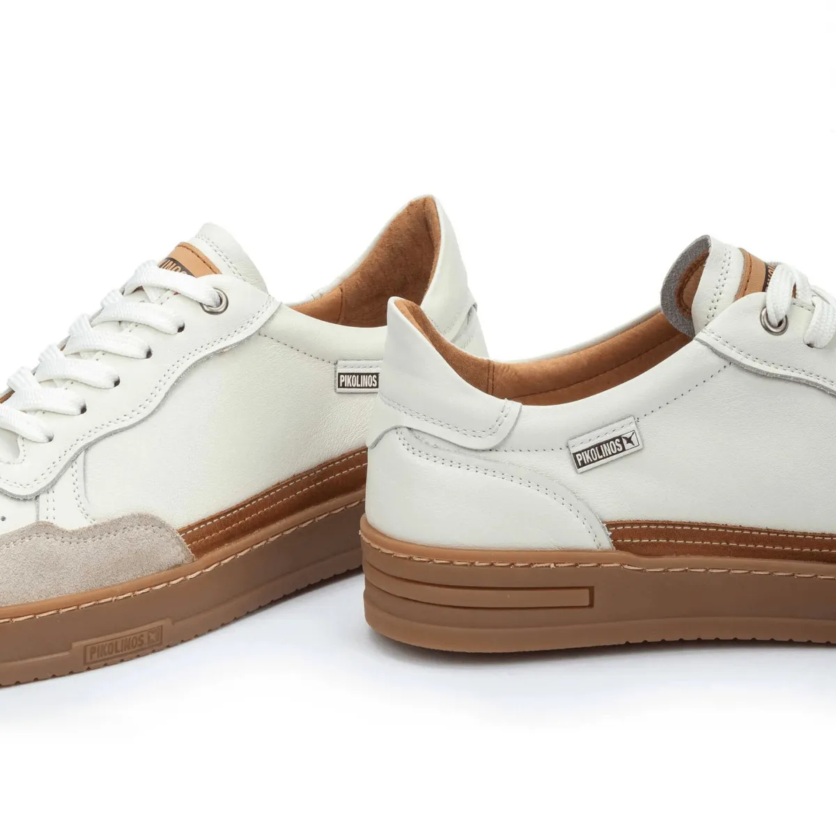 Pikolinos Men's Xativa Off-White Leather
