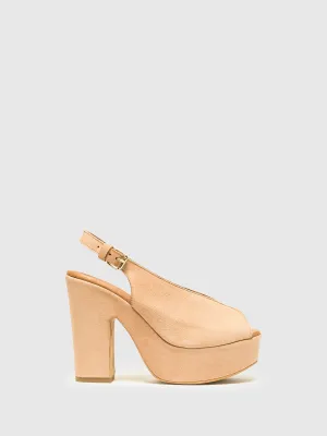 Pink Platform Sandals