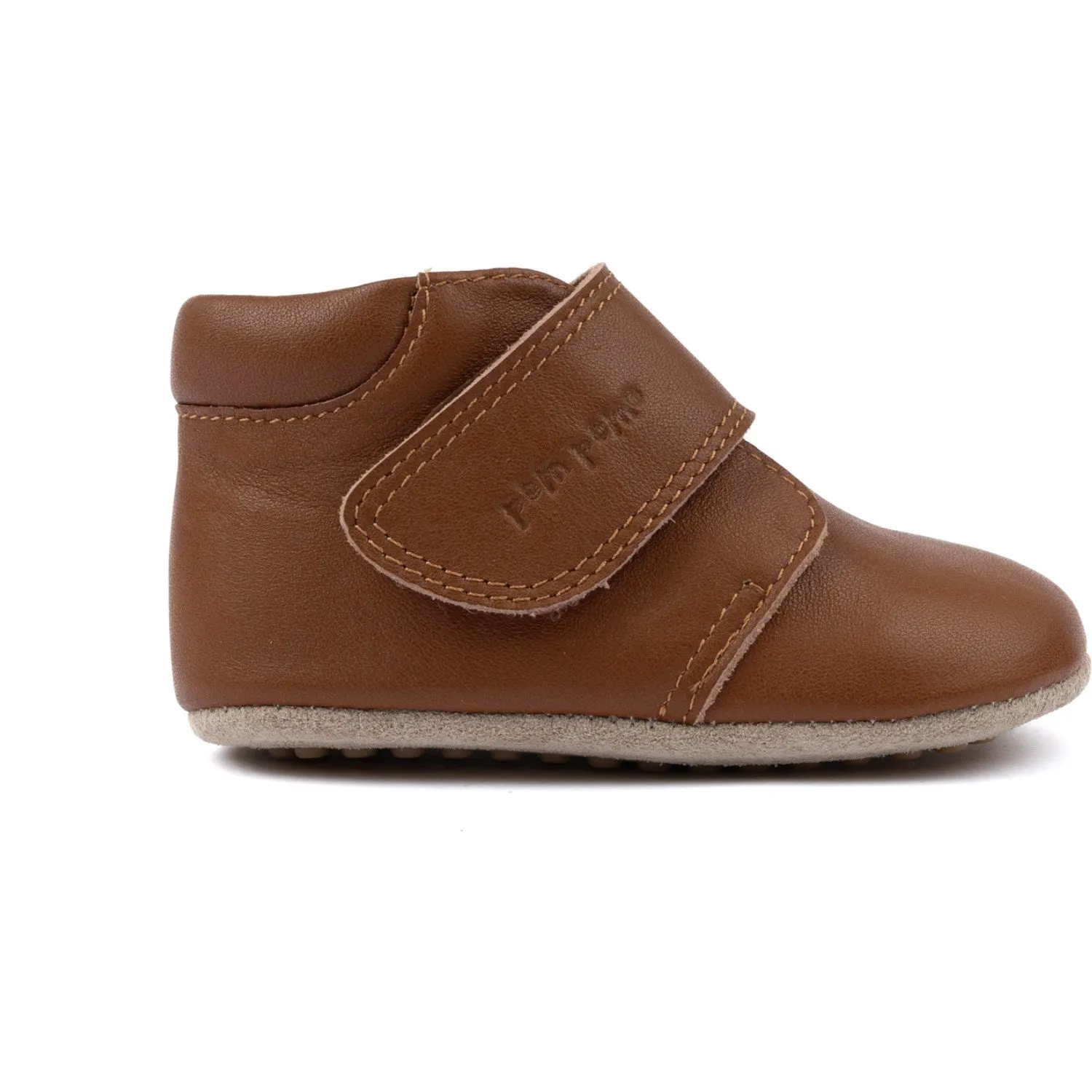 Pom Pom Camel Beginners Shoe Velcro