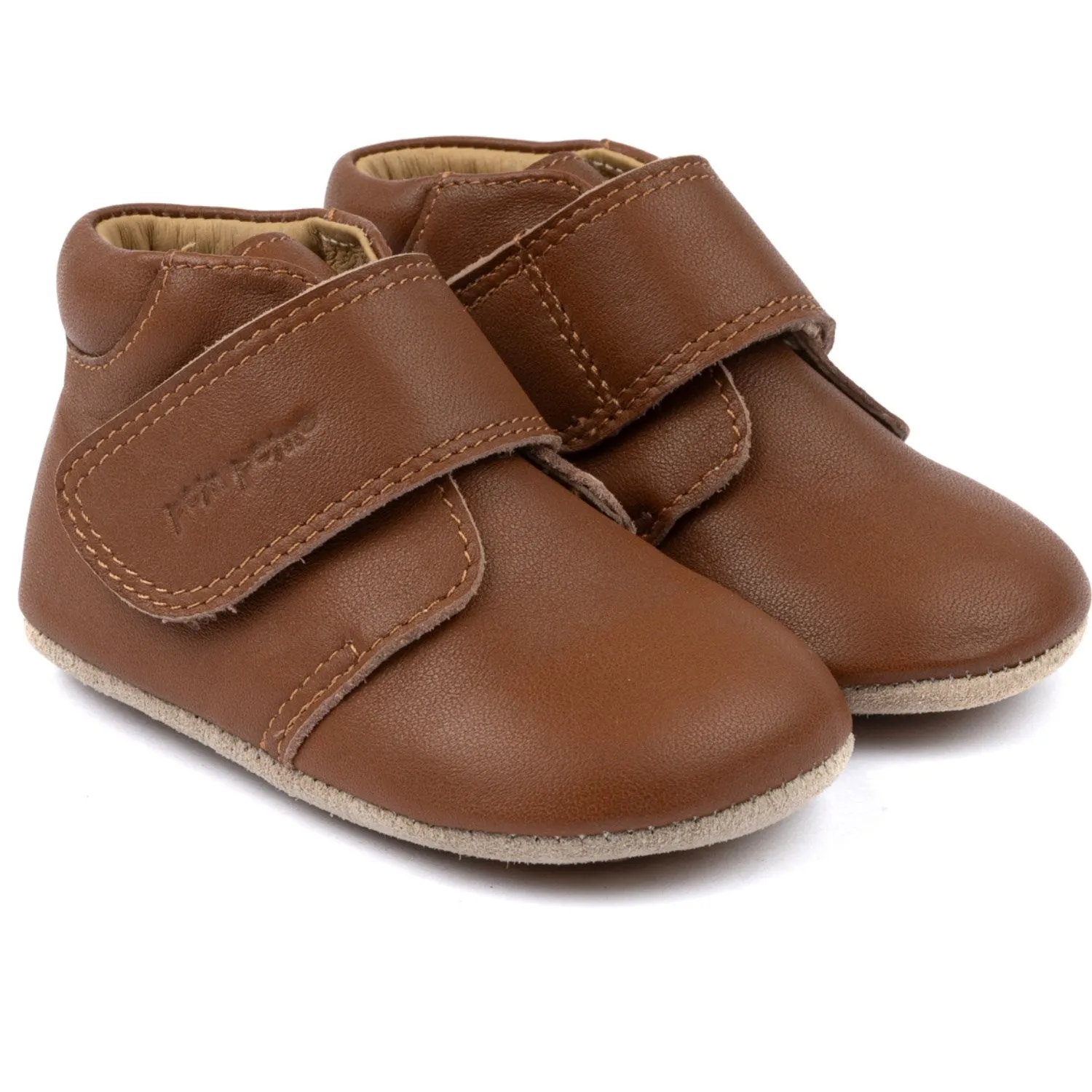 Pom Pom Camel Beginners Shoe Velcro