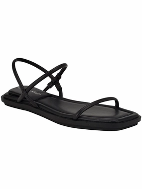 Prue Womens Faux Leather Strappy Ankle Strap
