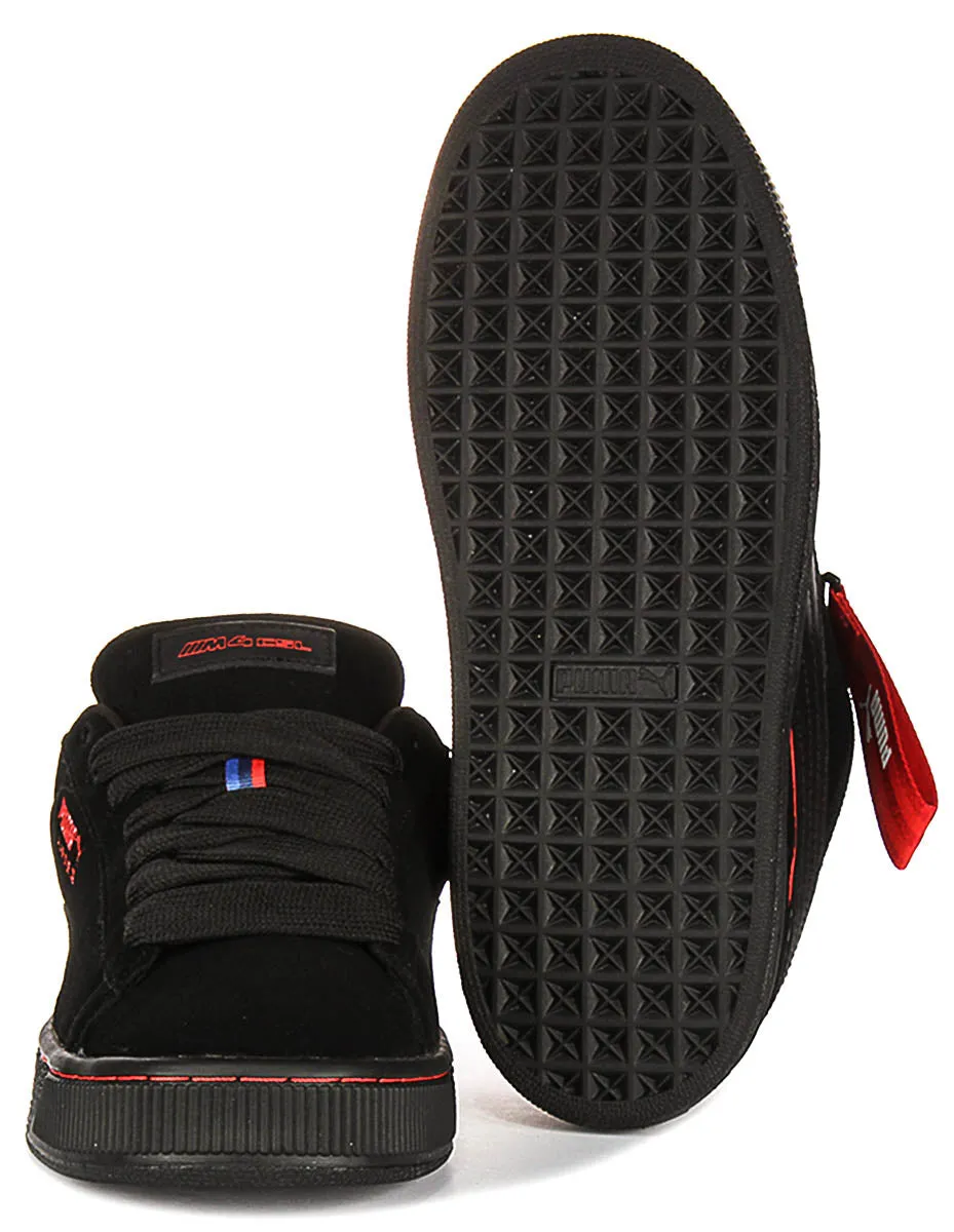Puma X BMW Suede XL In Black Red