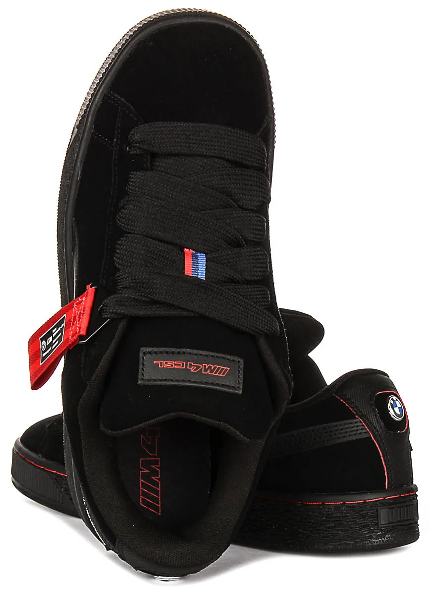 Puma X BMW Suede XL In Black Red