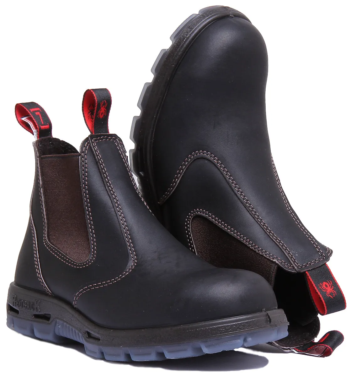 Red Back USBOK Safety In Dark Brown
