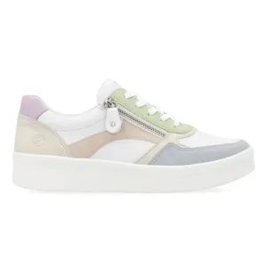 Rieker Women's Kendra D0J01-87 Blue/White/Cream/Rose/Mauve/Light Mint