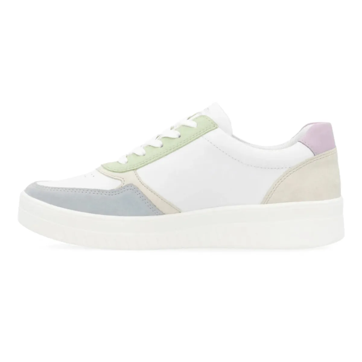 Rieker Women's Kendra D0J01-87 Blue/White/Cream/Rose/Mauve/Light Mint
