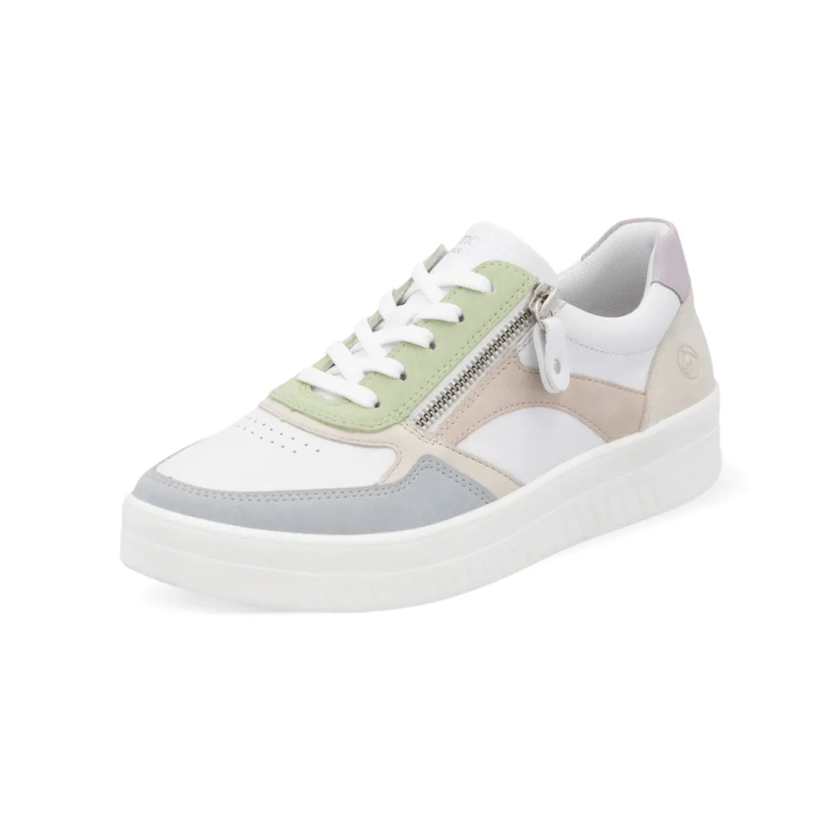 Rieker Women's Kendra D0J01-87 Blue/White/Cream/Rose/Mauve/Light Mint