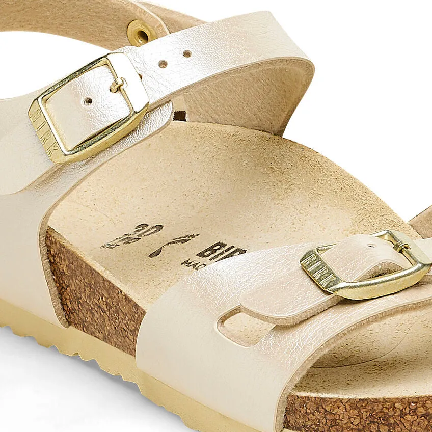 Rio Kids - Graceful Pearl White Birko-Flor||Rio pour enfants - Birko-Flor blanc nacr dlicat