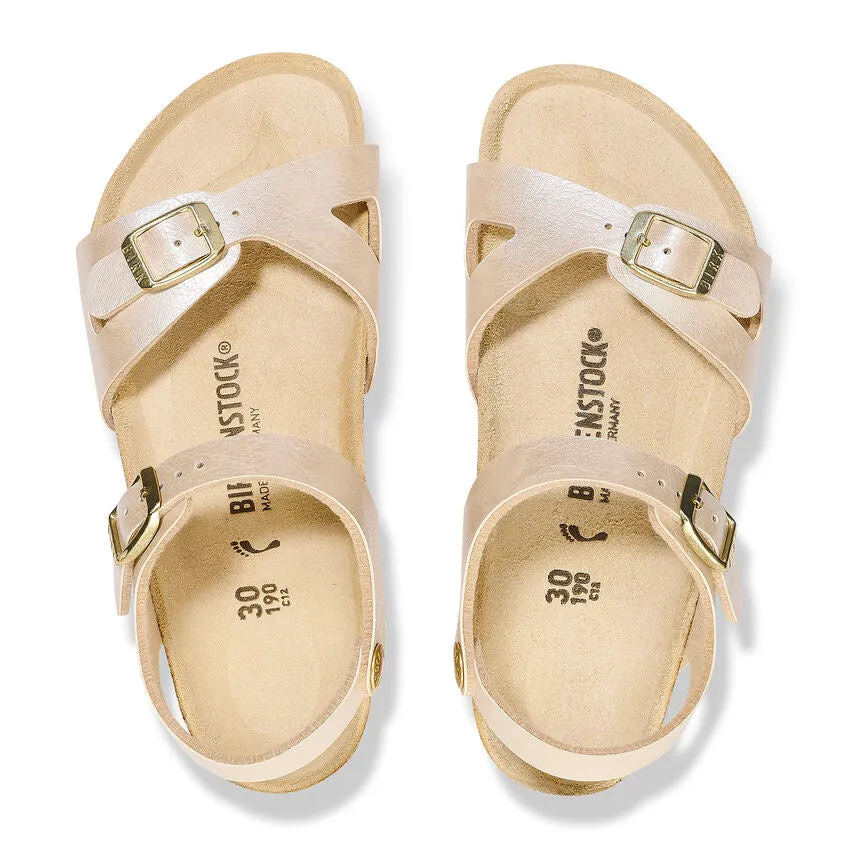 Rio Kids - Graceful Pearl White Birko-Flor||Rio pour enfants - Birko-Flor blanc nacr dlicat