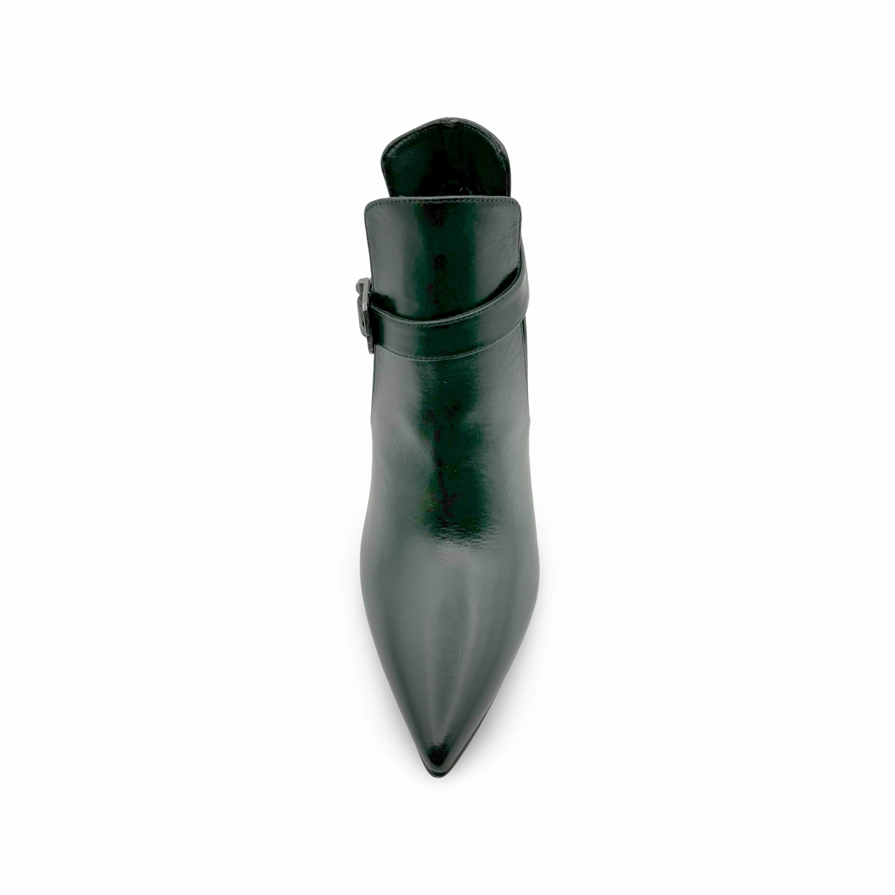 Rolumer Black Leather Bootie