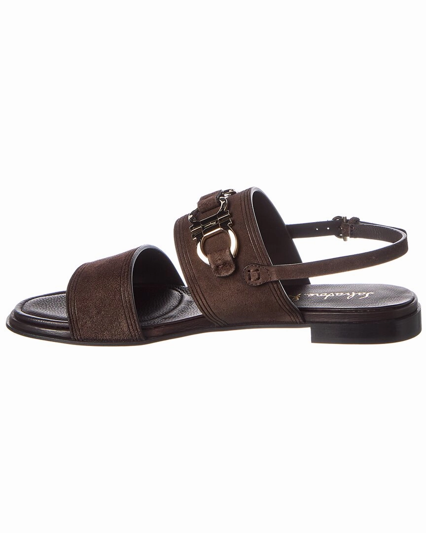 Salvatore Ferragamo Chaim Leather Sandal