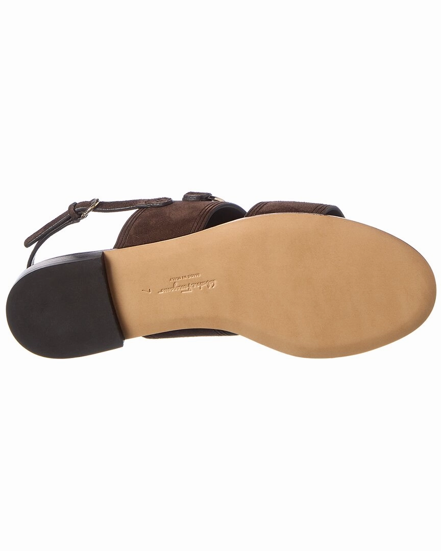 Salvatore Ferragamo Chaim Leather Sandal