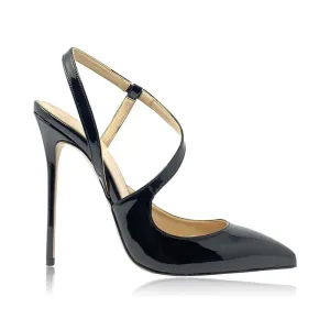 SANDY BLACK PATENT