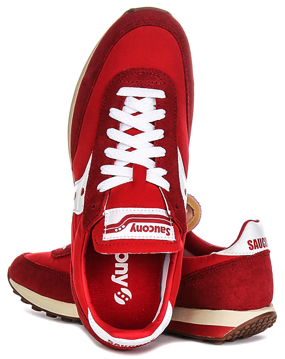 Saucony Trainer 80 In Red White