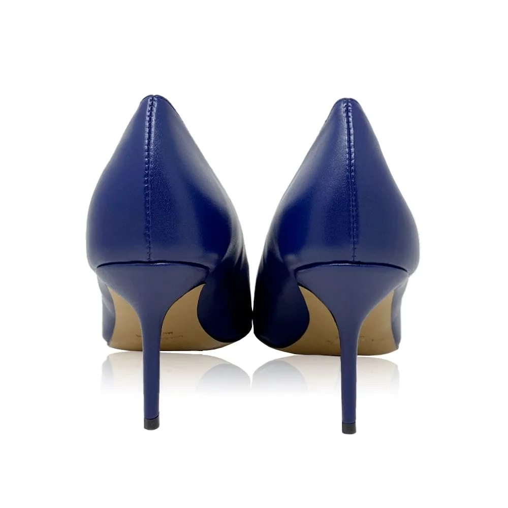 SHANA BLUE LEATHER