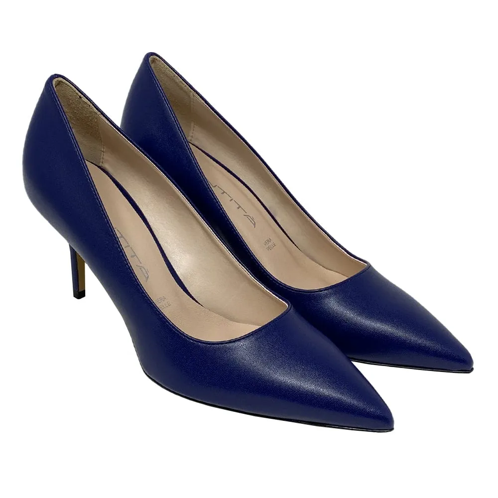 SHANA BLUE LEATHER