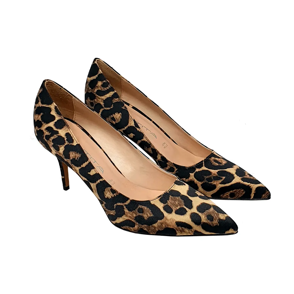 SHANA SATIN ANIMALIER