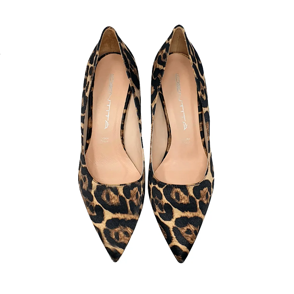 SHANA SATIN ANIMALIER