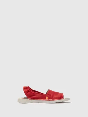 Sling-Back Sandals TEE430SOF SMOOTH CHERRY RED