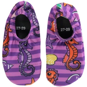 Smfolk Spring Pink UV50 Bathing Shoes With Seahorses