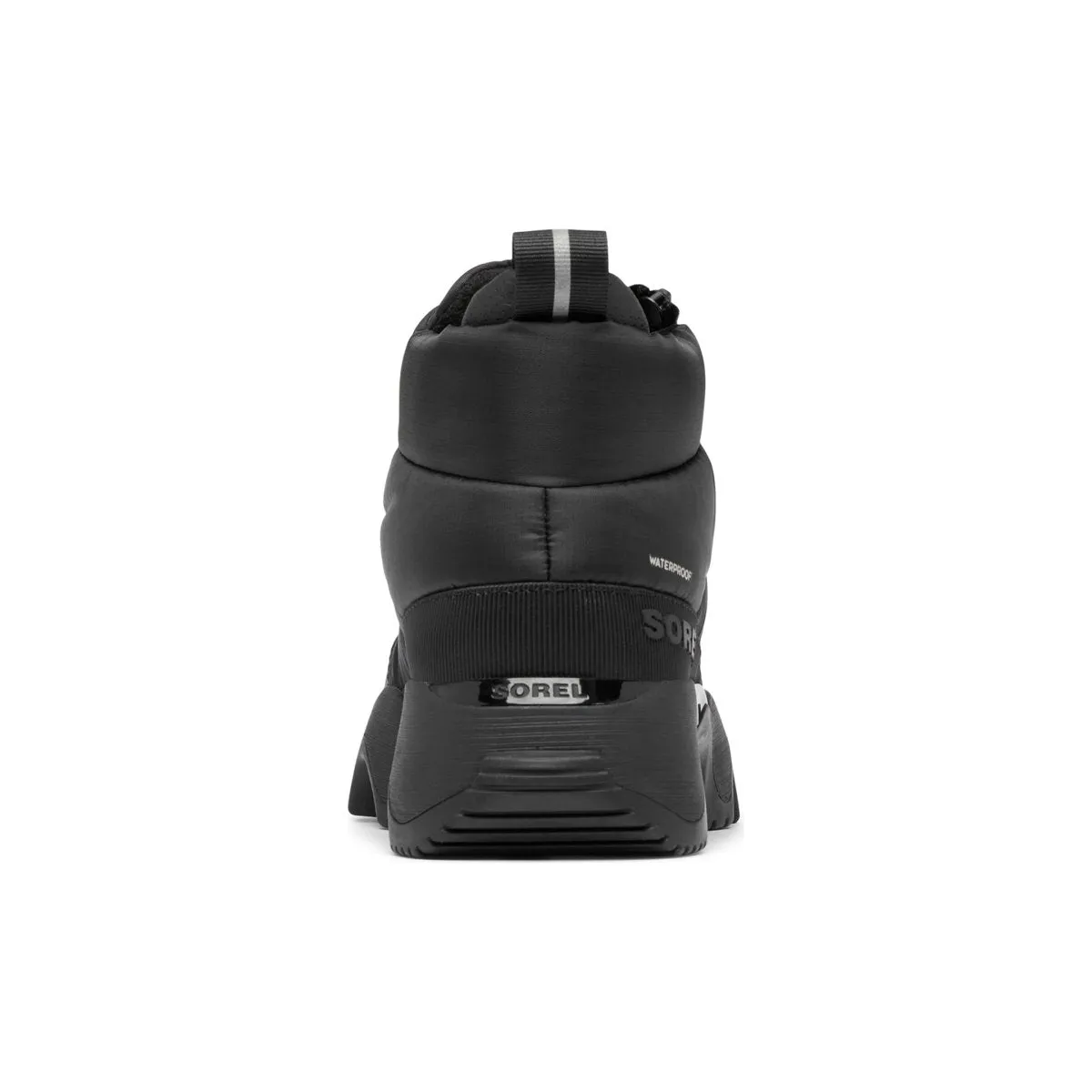 Sorel Women's Kinetic Impact Puffy Zip Black/Sea Salt Waterproof