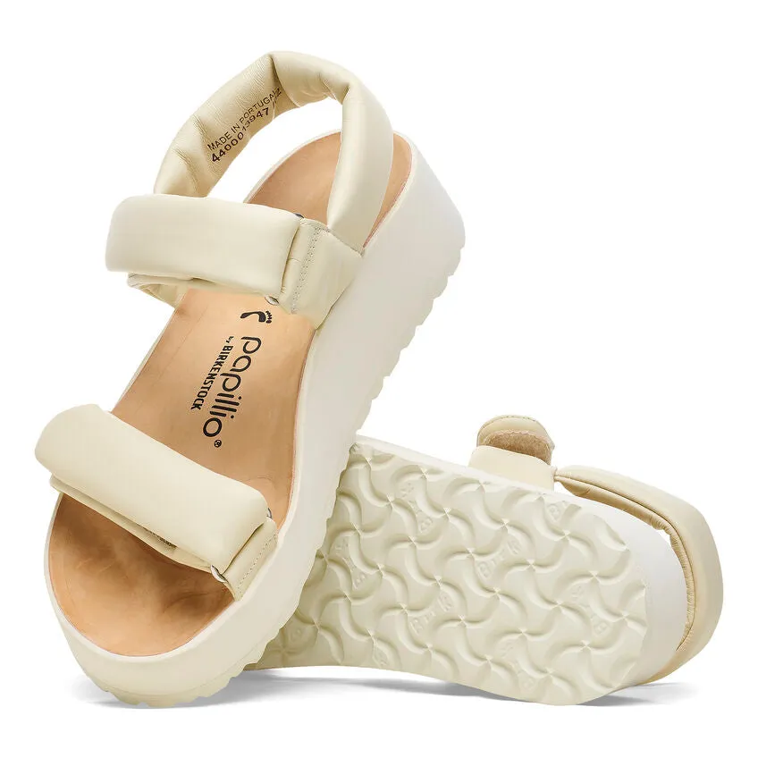 Theda - Ecru Natural Leather||Theda - Cuir naturel cru