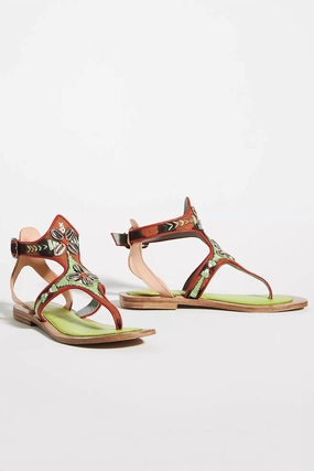 Tiki Sofia Sandal In Td Cognac