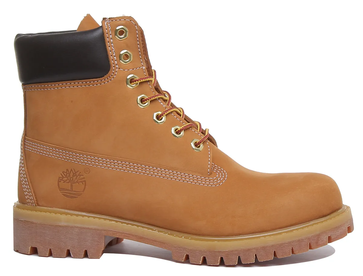 Timberland 6 Inch Ankle Boots In Wheat For Men