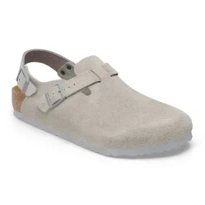 Tokio Women - Stone Coin Suede||Tokio pour femmes - Sude gris pierre