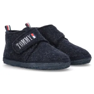 Tommy Hilfiger Indoor Slipper Velcro Blue