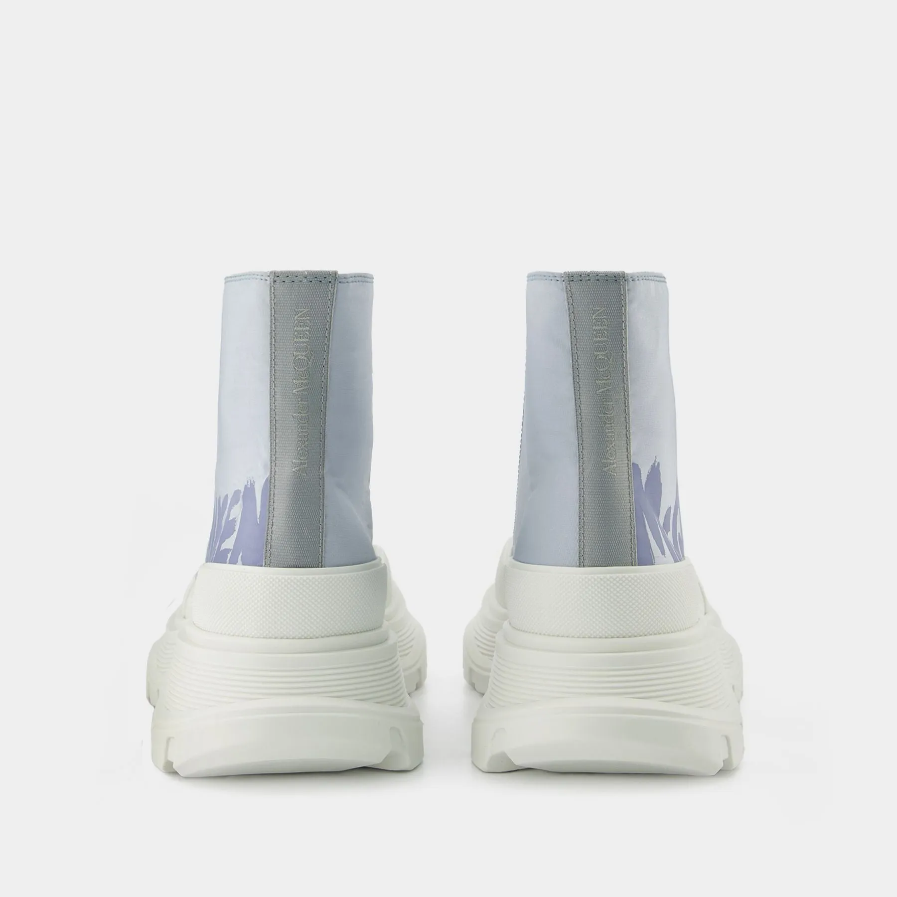 Tread Slick Sneakers - Alexander Mcqueen - Black/White - Leather