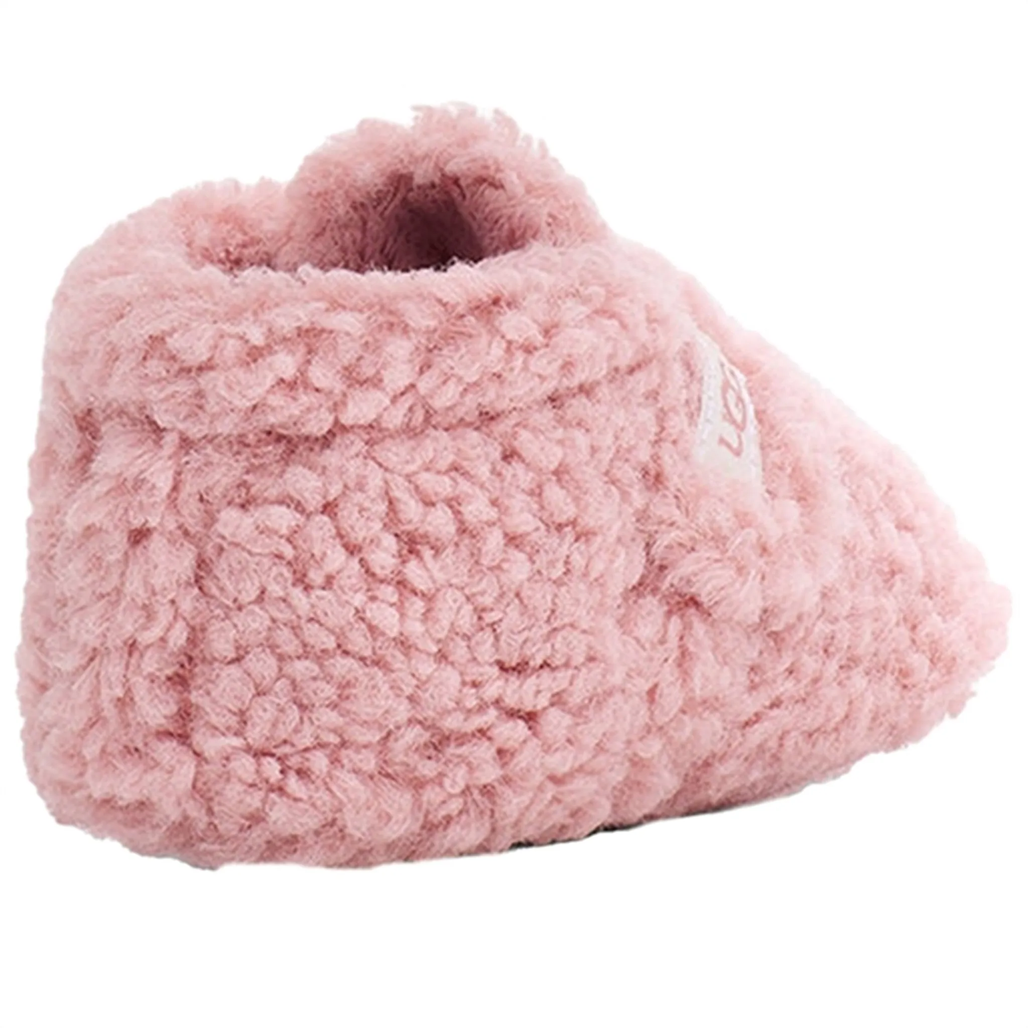 UGG Kids Bixbee Shell Curly Faux Fur Slippers