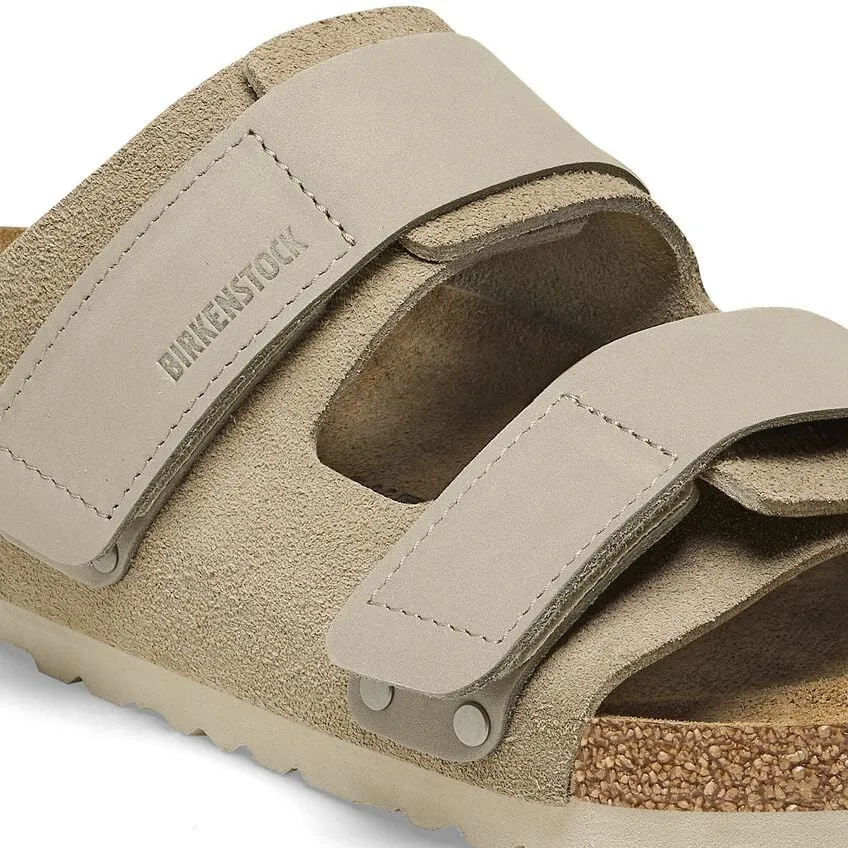 Uji Men - Taupe Suede Nubuck||Uji pour hommes - Sude nubuck taupe