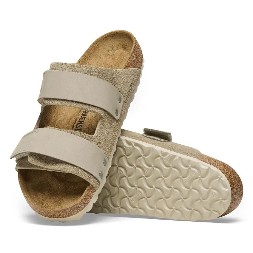 Uji Men - Taupe Suede Nubuck||Uji pour hommes - Sude nubuck taupe