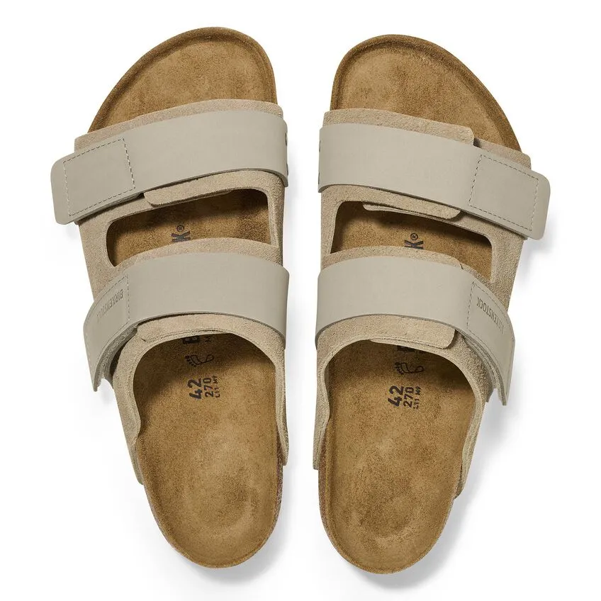 Uji Men - Taupe Suede Nubuck||Uji pour hommes - Sude nubuck taupe