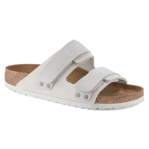 Uji Women - Antique White Suede Nubuck||Uji pour femmes - Sude nubuck blanc antique