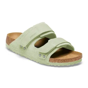 Uji Women - Faded Lime Suede Nubuck||Uji pour femmes - Sude nubuck lime ple