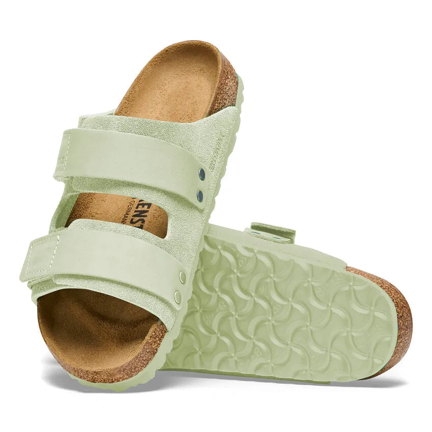 Uji Women - Faded Lime Suede Nubuck||Uji pour femmes - Sude nubuck lime ple