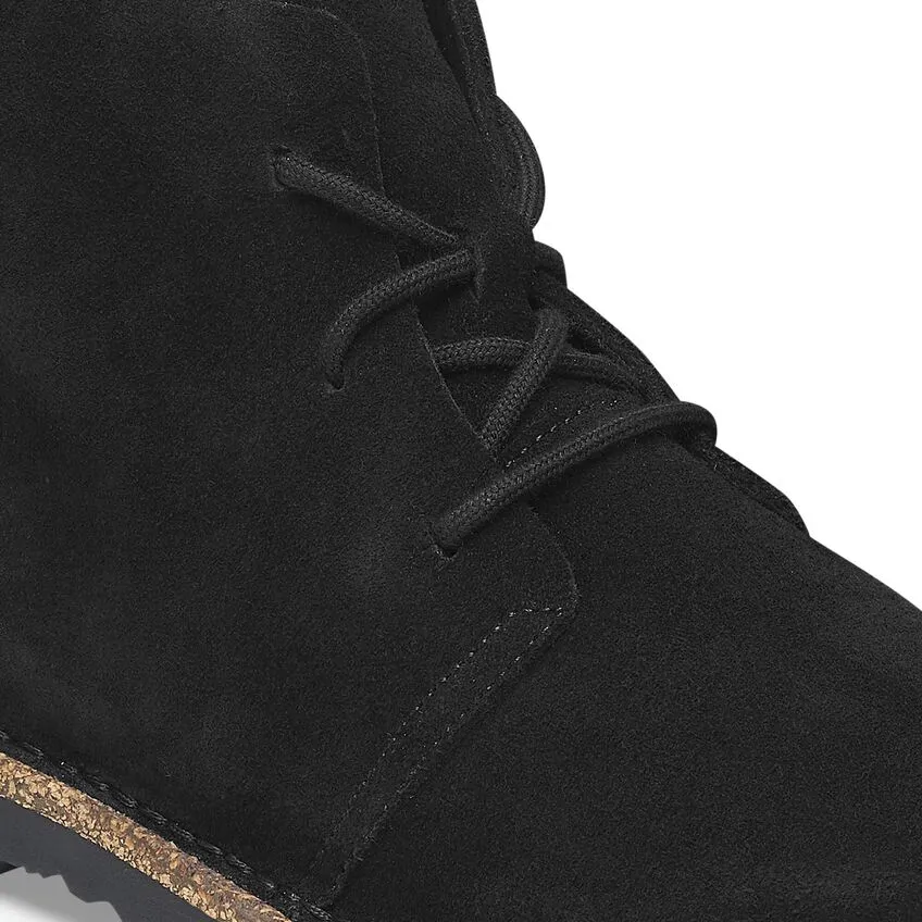 Uppsala Chukka Women - Black Suede||Uppsala Chukka pour femmes - Sude noir