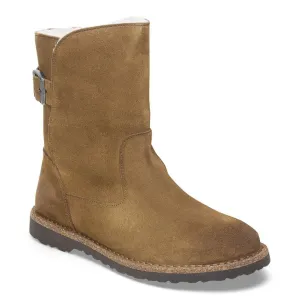 Uppsala - Dark Tea Suede Shearling||Uppsala - Sude fourrure th fonc