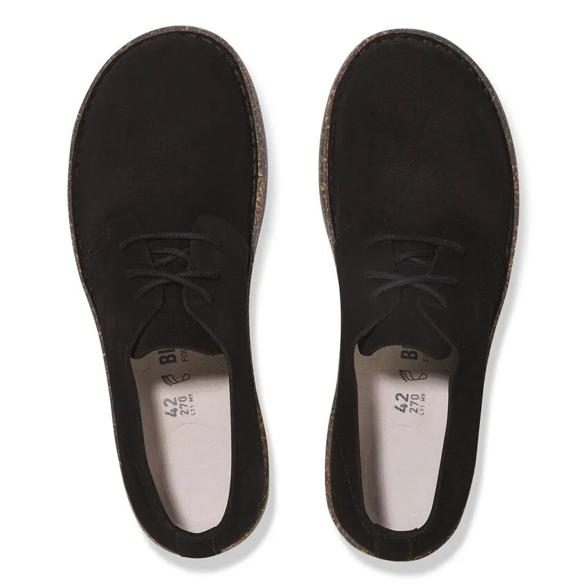 Uppsala Low Men - Black Suede||Uppsala Low pour hommes - Sude noir