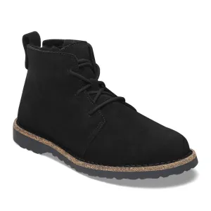Uppsala Mid Women - Black Suede Shearling||Uppsala Mid pour femmes - Sude fourrure noir