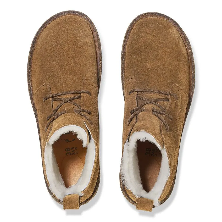 Uppsala Mid Women - Dark Tea Shearling||Uppsala Mid pour femmes - Sude fourrure th fonc